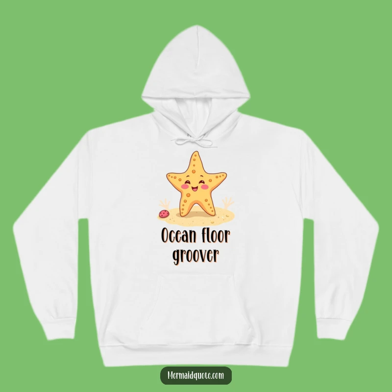 Cozy Funny Starfish Dance Hoodie: Stay Warm with Seaside Cheer