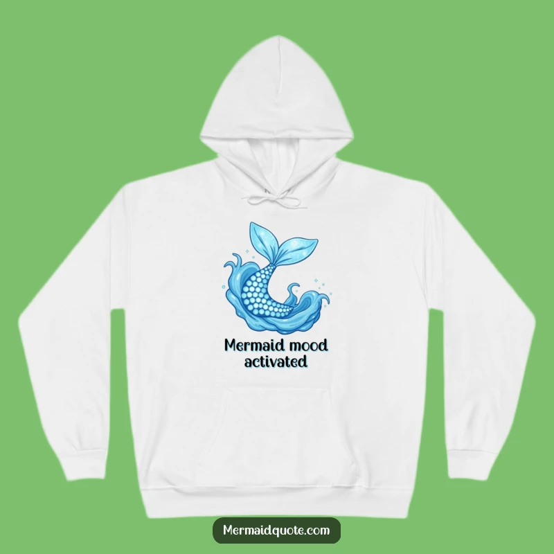 Funny Mermaid Tail Hoodie: Cozy Up in Underwater Magic