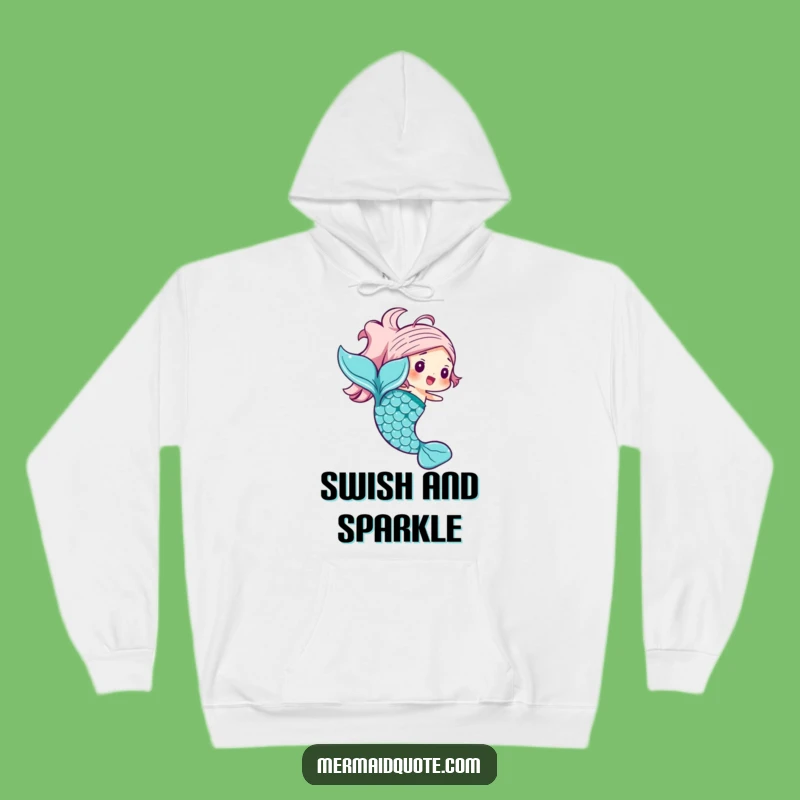 Cozy Funny Mermaid Tail Hoodie: Warm and Enchanting Fantasy Gift