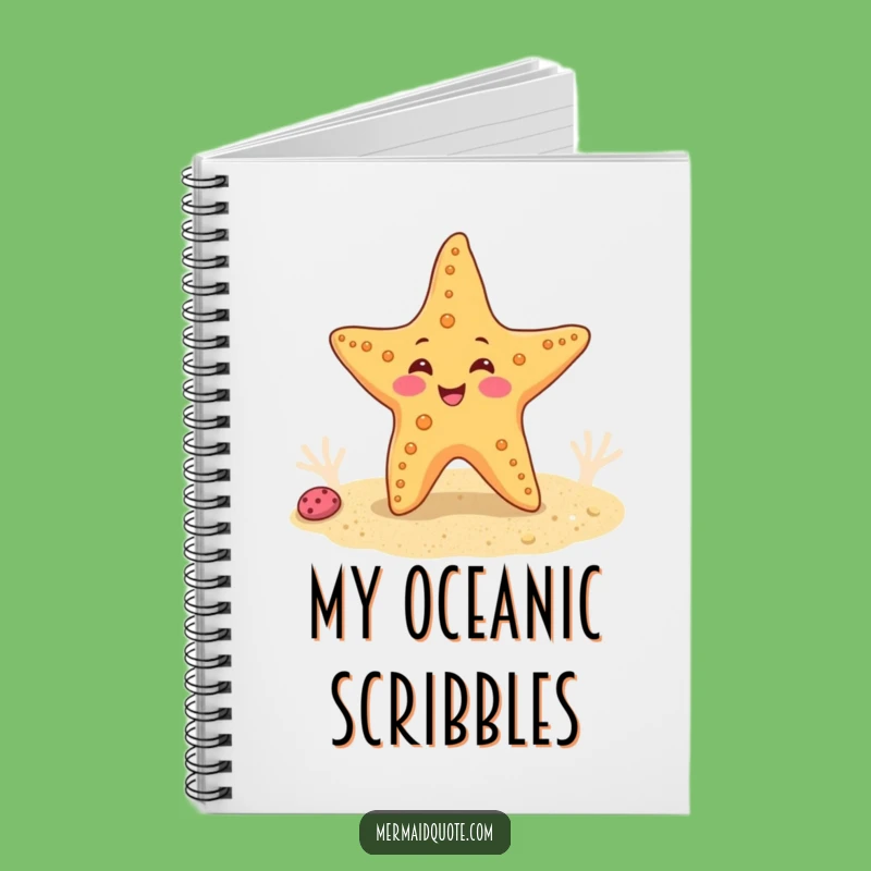 Funny Starfish Dance Notebook: Jot Down Your Aquatic Ideas