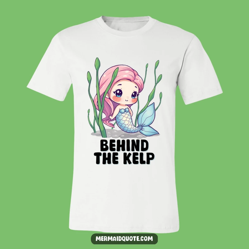 Funny Mermaid Seaweed T-Shirt: Whimsical Underwater Tee, Perfect Funny Gift