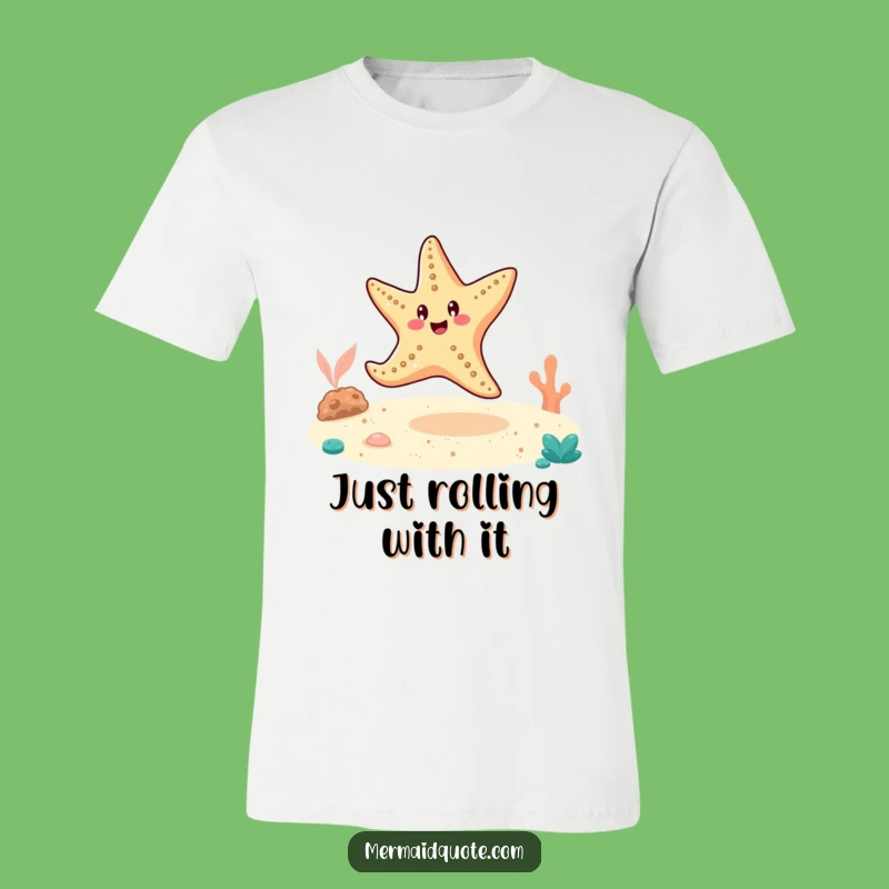 Funny Starfish Cartwheel T-Shirt: Ocean Acrobat, Hilarious Gift Tee
